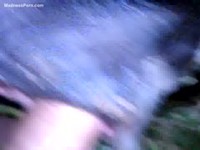 Amateur zoo sex fetish video featuring a dude fucking a huge beasts asshole from behind